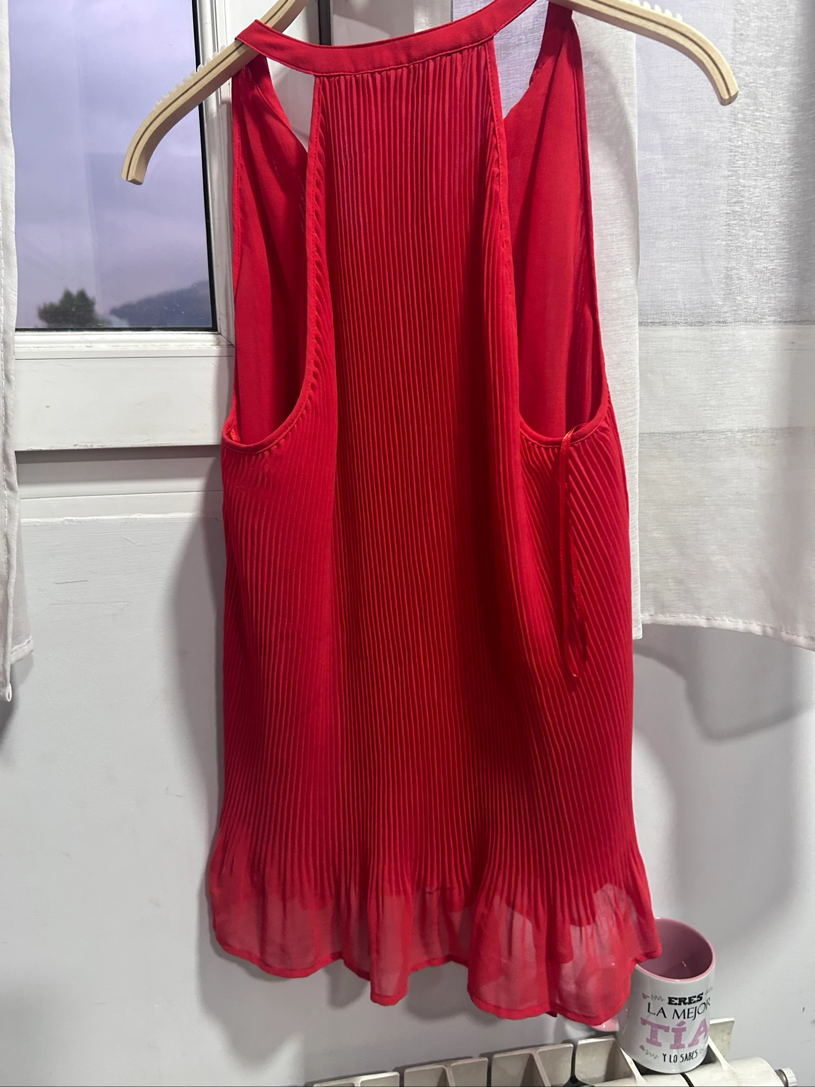 Camiseta vermelha Zara – photo 4